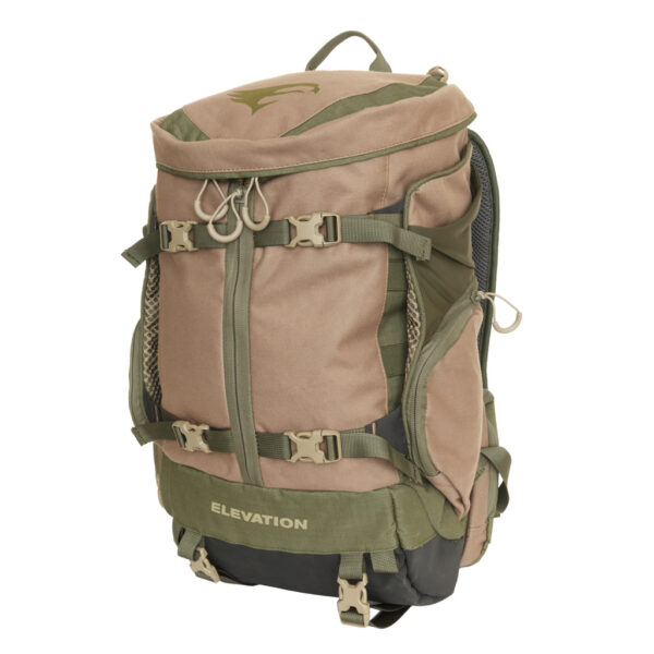 Elevation Canopy Tri-Zip 1200 Pack, Olive/Tan