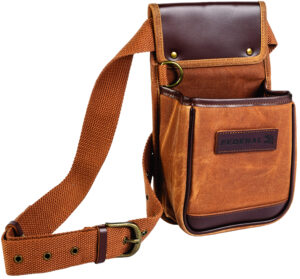 Federal Premium Shell Pouch, Tan Waxed Canvas