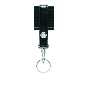 Safariland Model 169S Key Ring 1-Snap Holder, Basket Weave, Chrome Snap