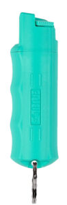 Sabre HCMT23OC Pepper Spray 25Bursts 10ft Mint Green Aerosol Includes Key Ring
