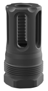 Breek Arms Plan B Sentinel Caged Flash Hider, .30 Cal, 5/8x24, Black Nitride