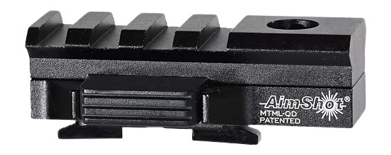 AimShot Locking M-LOK QD Sling Socket with Picatinny Rail