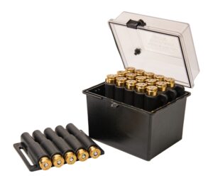 Berry's Safari 20-Round Ammo Box, Small Rifle, Clear/Black