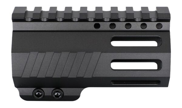 JE Machine Tech 4-Inch Ultralight Minimalist AR-15 Rail, Black