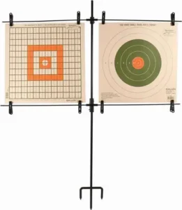 Allen EZ Aim Double Paper Target Holder, Adjustable Height
