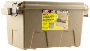 MTM Case-Gard Tactical Mag Can for .308 AR-Platform Magazines, Flat Dark Earth