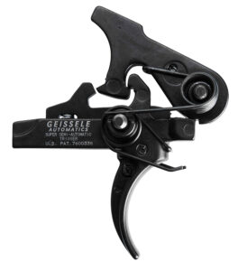 Geissele SSA Two-Stage AR-15 Trigger, Curved Bow, 4.5 lb