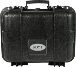 Boyt H15 Compact Double Handgun Hard Case, 15-Inch Black