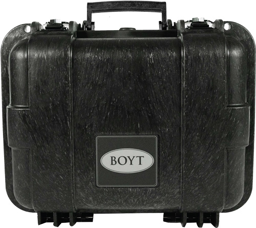 Boyt H15 Compact Double Handgun Hard Case, 15-Inch Black