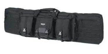 RUKX GEAR 42" TACTICAL DOUBLE GUN CASE BLACK (6/CASE)