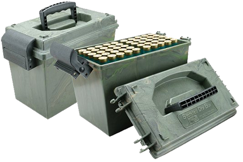 MTM Case-Gard SD-100 Shotshell Dry Box for 12 Gauge, 100-Round, Wild Camo