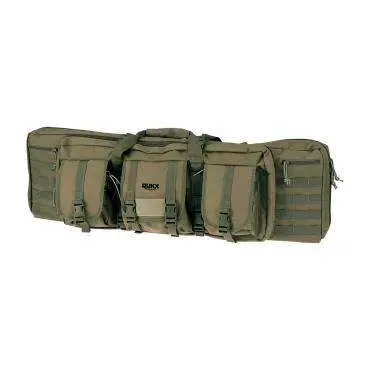 RUKX GEAR 42"TACTICAL DOUBLE GUN CASE GREEN (6/CASE)