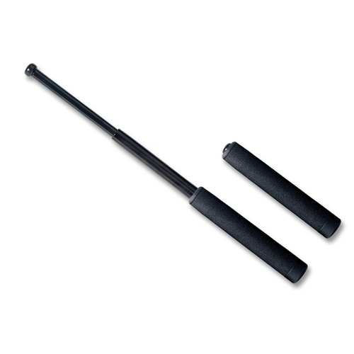 ASP Friction Loc Baton, 16-Inch, Black Chrome with Foam Grip