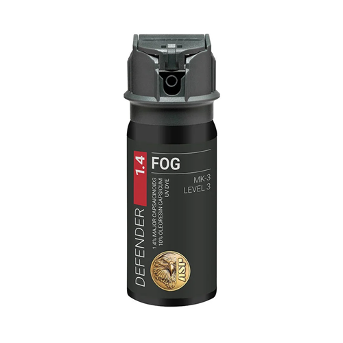 ASP Defender LE MK-3 OC Spray, Fog with UV Dye, 1.4%