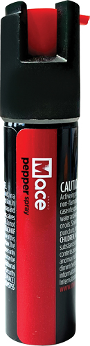 Mace Twist Lock Pepper Spray, Black/Red