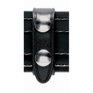Safariland Model 65 Belt Keeper, 0.75-Inch, Hi-Gloss, Chrome Snap, 2.25-Inch Belt