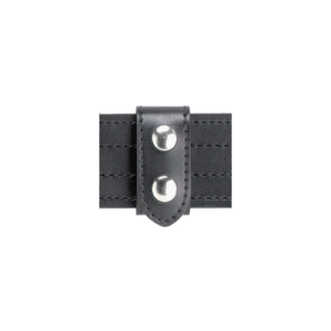 Safariland 655 Belt Keeper, Heavy-Duty 1.25-Inch, Basketweave, Brass Snap