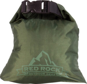 Red Rock Gear Roll-Top Dry Bag, 1 Liter, Olive Drab