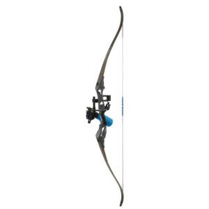 Fin-Finder BankRunner Recurve Winch Pro Reel Package, Black, RH
