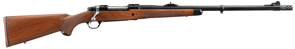 Ruger Hawkeye African .338 Win Mag Bolt Action Rifle, 23-Inch Threaded Barrel