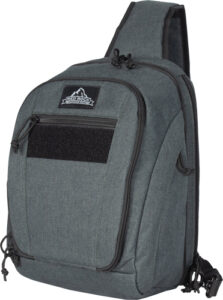Red Rock Gear Venture Sling Pack, Charcoal Gray