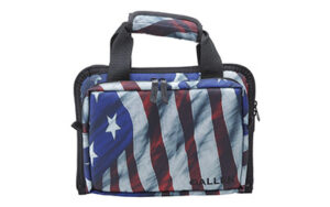 Allen Victory Duplex Double Handgun Case, Stars and Stripes