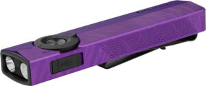 Olight ArkPro Class 3R Rechargeable Flashlight, Nebula Violet