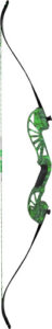 AMS Water Moc Recurve Bowfishing Bow Only, Right Hand, Green