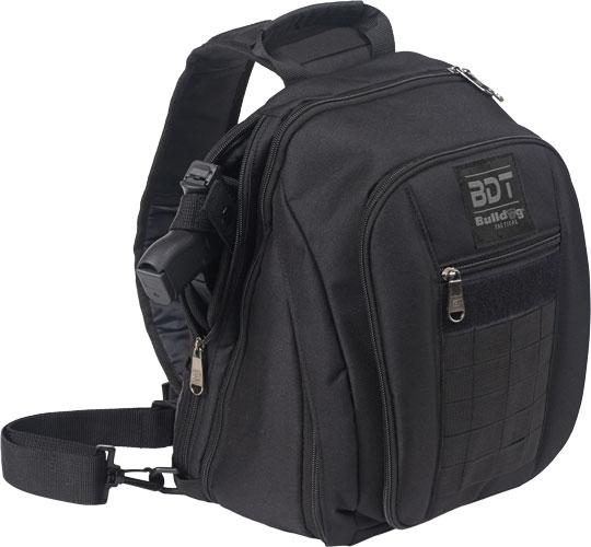 Bulldog Cases BDT Small Concealed Carry Sling Pack, Black