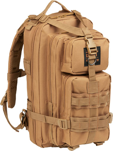 Bulldog Cases BDT Compact Backpack with MOLLE, Tan