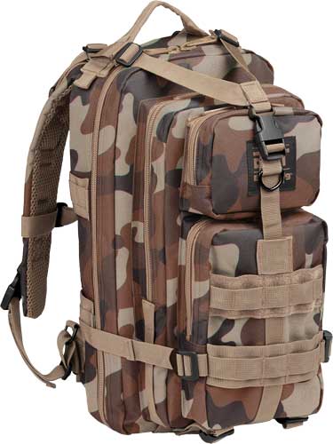 Bulldog Cases BDT Compact Backpack with MOLLE, Throwback Camo