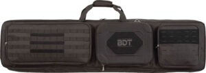 Bulldog Double Suppressor Tactical Rifle Case, 52-Inch Black