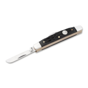 Boker Treebrand Congress Slip Joint Knife with Black Jigged Bone Handle