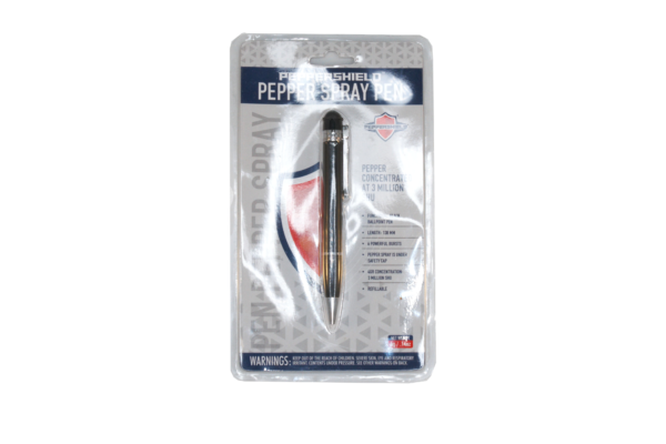 UZI Peppershield Pen Guard Pepper Spray Pen, Black