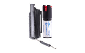 Smith & Wesson Pepper Shield Keychain Pepper Spray, 0.5 oz Hard Case, Black