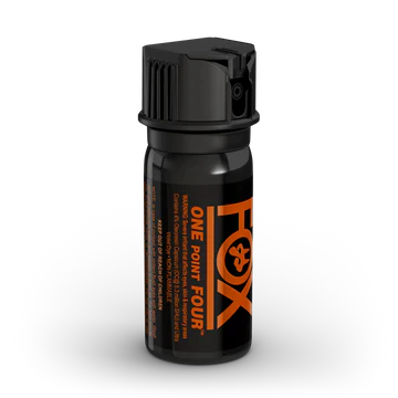 Fox Labs One Point Four Pepper Spray, 3 oz Stream