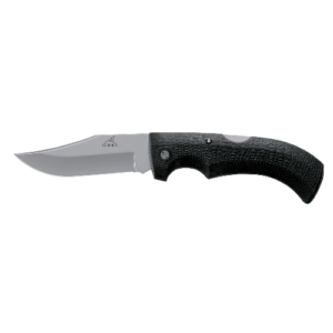 Gerber Gator Clip Point Plain Edge Folding Knife with Sheath