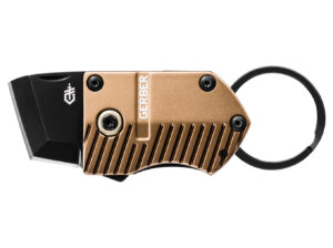 Gerber Key Note Keychain Knife, Coyote Brown
