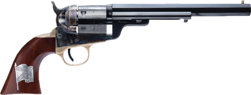 Cimarron 1851 Richards-Mason Revolver, .38 Special, 7.5-Inch, CSA Battle Flag Inlay