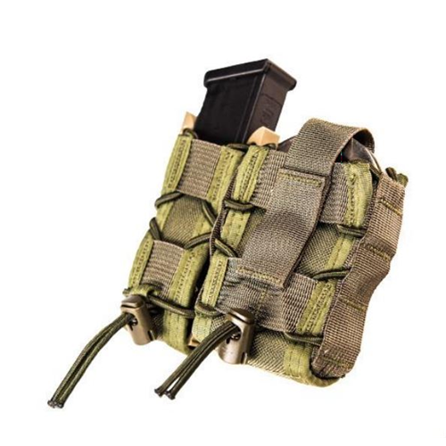 High Speed Gear LEO Single Handcuff/Pistol TACO Pouch, Coyote Brown
