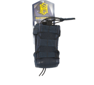 High Speed Gear Multi-Access Comm TACO Pouch, LE Blue, Adaptable Belt Mount