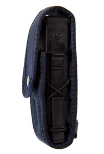 High Speed Gear Duty Single Pistol TACO Pouch, Covered, LE Blue
