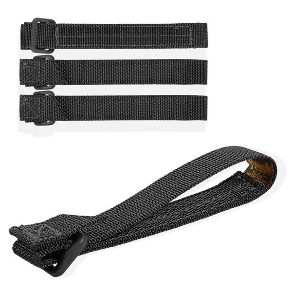 Maxpedition 5-Inch TacTie Attachment Straps, Black, Pack of 4