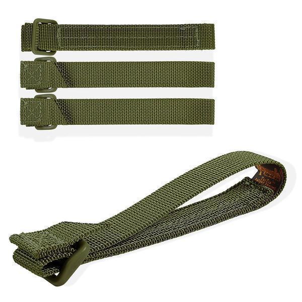 Maxpedition 5-Inch TacTie Attachment Straps, OD Green, Pack of 4