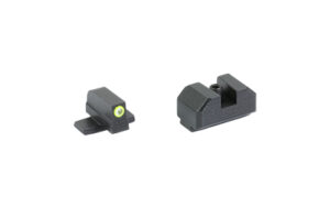 Night Fision Optics Ready Stealth Night Sights for Springfield Hellcat, Yellow Front - view 2