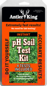 Antler King Instant pH Soil Test Kit, 4 Tests