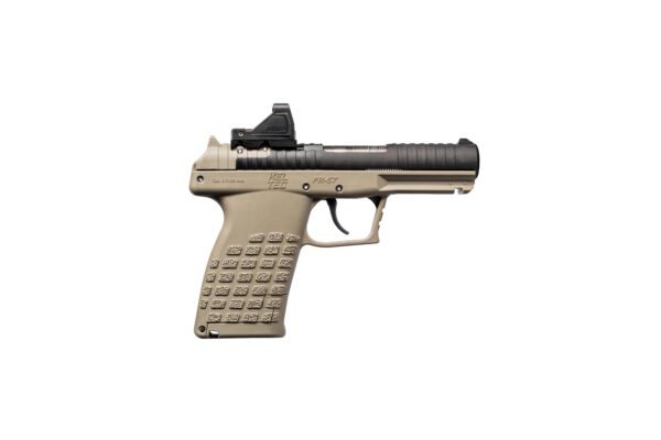 KelTec PR-5.7 5.7x28mm Pistol, Tan, with Viridian RFX11 Optic, 20+1