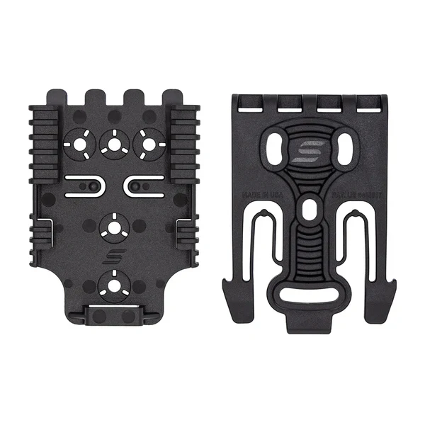 Safariland Quick Locking System Fork and Receiver Kit, Foliage Green