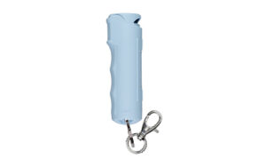 Sabre Fast Flip Top Pepper Gel with Snap-Clip Keychain, Chambray Blue