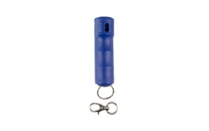 Sabre Fast Flip Top Pepper Gel with Snap-Clip Keychain, Sapphire Blue